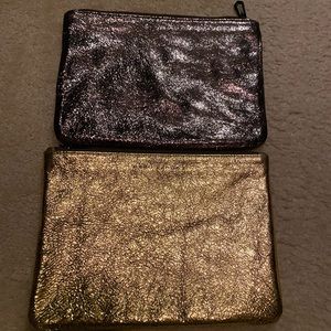 2 Marc Jacobs leather pouches